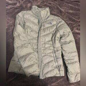 The North Face Women's Sage/Olive Green Puffer Jacket